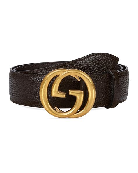 gucci brown mens belt|Gucci belt gold buckle men's.